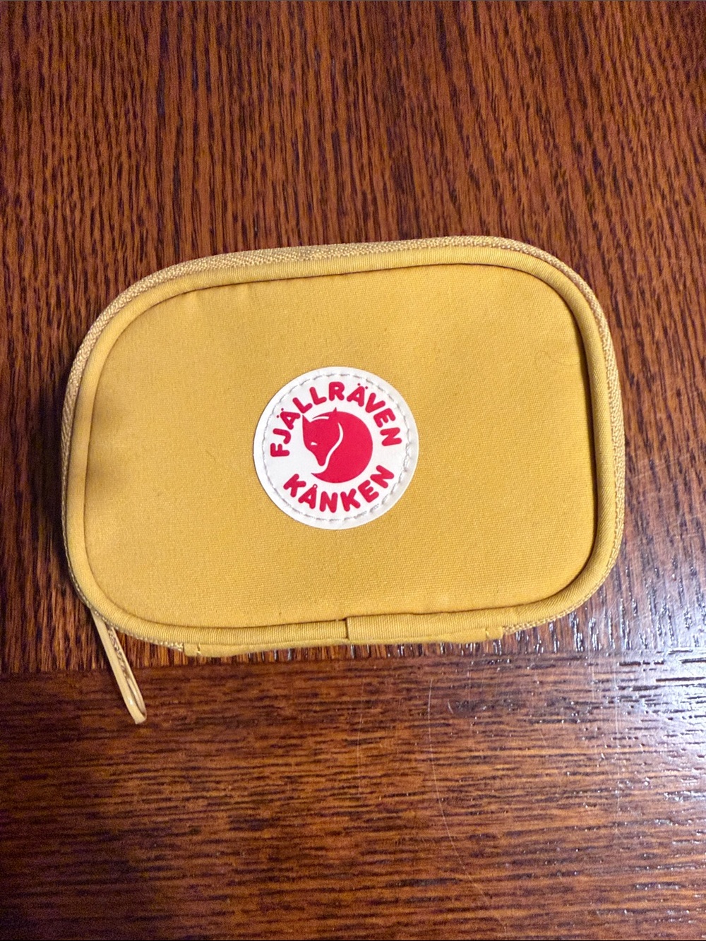 Fjallraven Kånken Yellow Tech Pouch